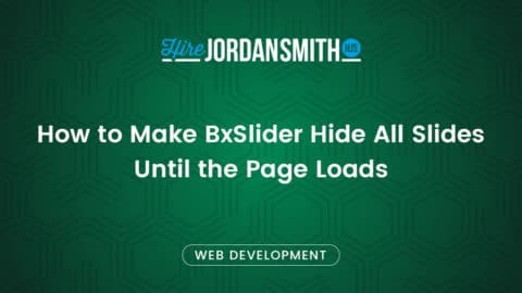 how-to-make-bxslider-hide-all-
