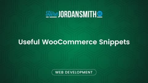 useful-woocemmerce-snippets