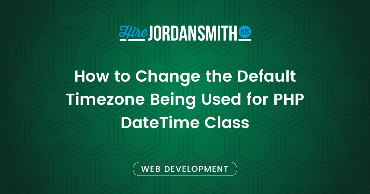 how-to-change-the-default-timezone-