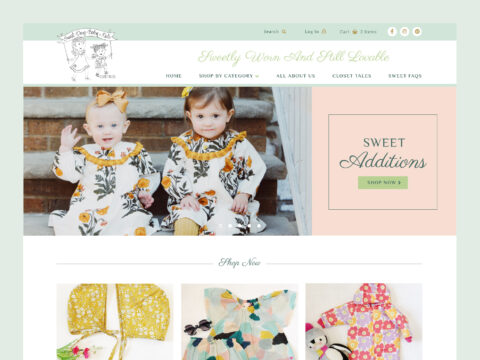 SweetDaysKids-web-design-featured