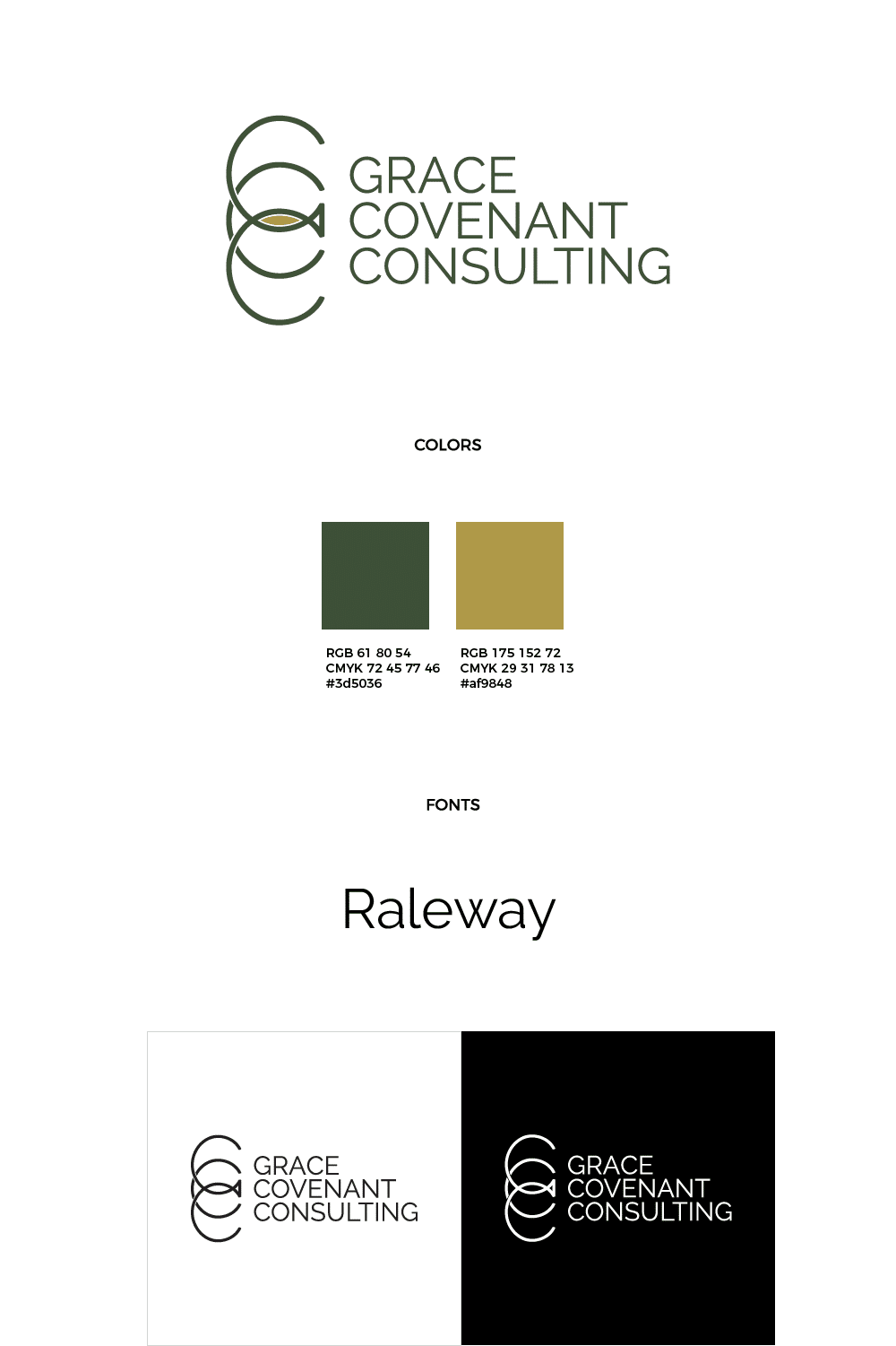 Grace Covenant Consulting » Logo Design by Hire Jordan Smith