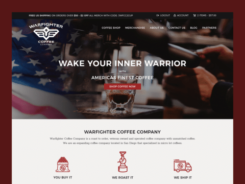 coffee-company-web-design-warfighter-coffee-thumbnail