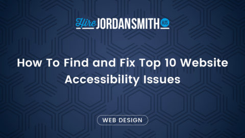 Fix Website Accessibility Issues