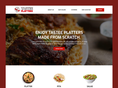 tastee-platters-web-design-featured
