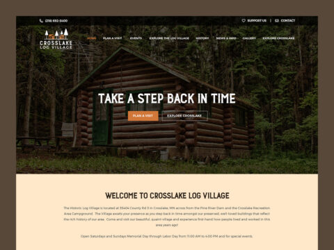 crosslake-log-village-web-design-featured