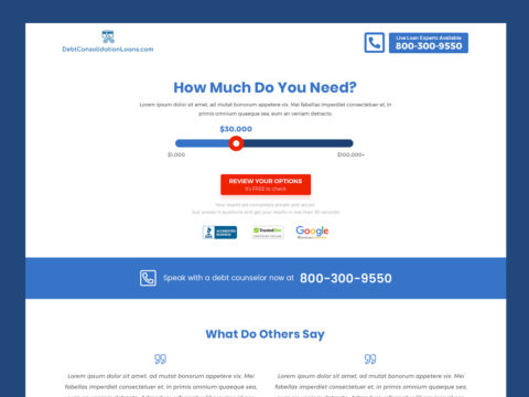 debt-consolidation-loans-web-design-featured