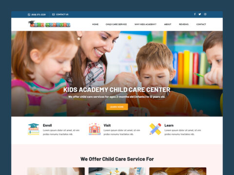 kids-academy-web-design-featured