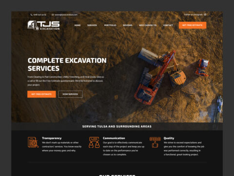 tjs-excavation-web-design-featured