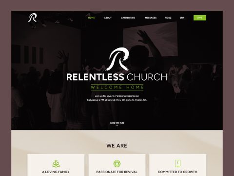 relentless-church-web-design-featured
