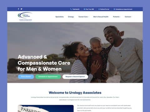 urology-associates-web-design-featured