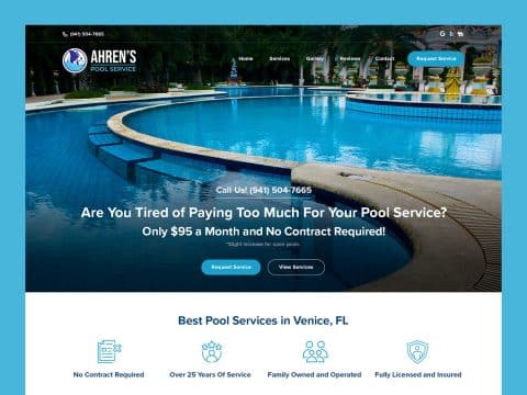 ahren-pool-web-design-featured