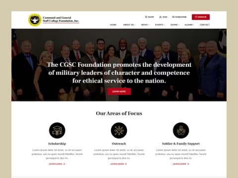 cgsc-foundation-web-design-featured