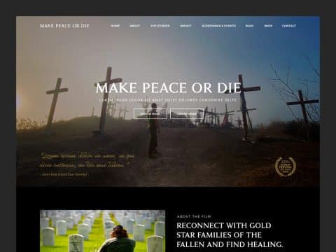 make-peace-or-die-web-design-featured