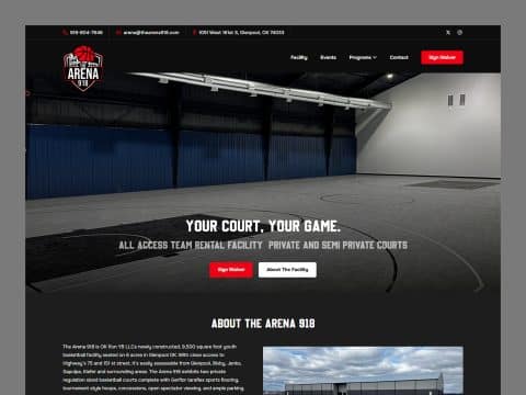 arena918-web-design-featured