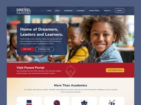 drexelacademy-web-design-featured